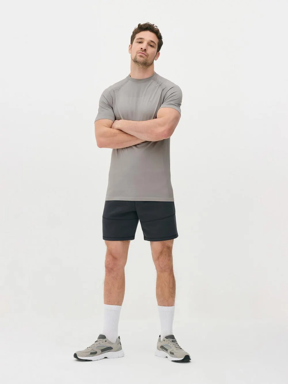 Camiseta sin costuras para el gimnasio