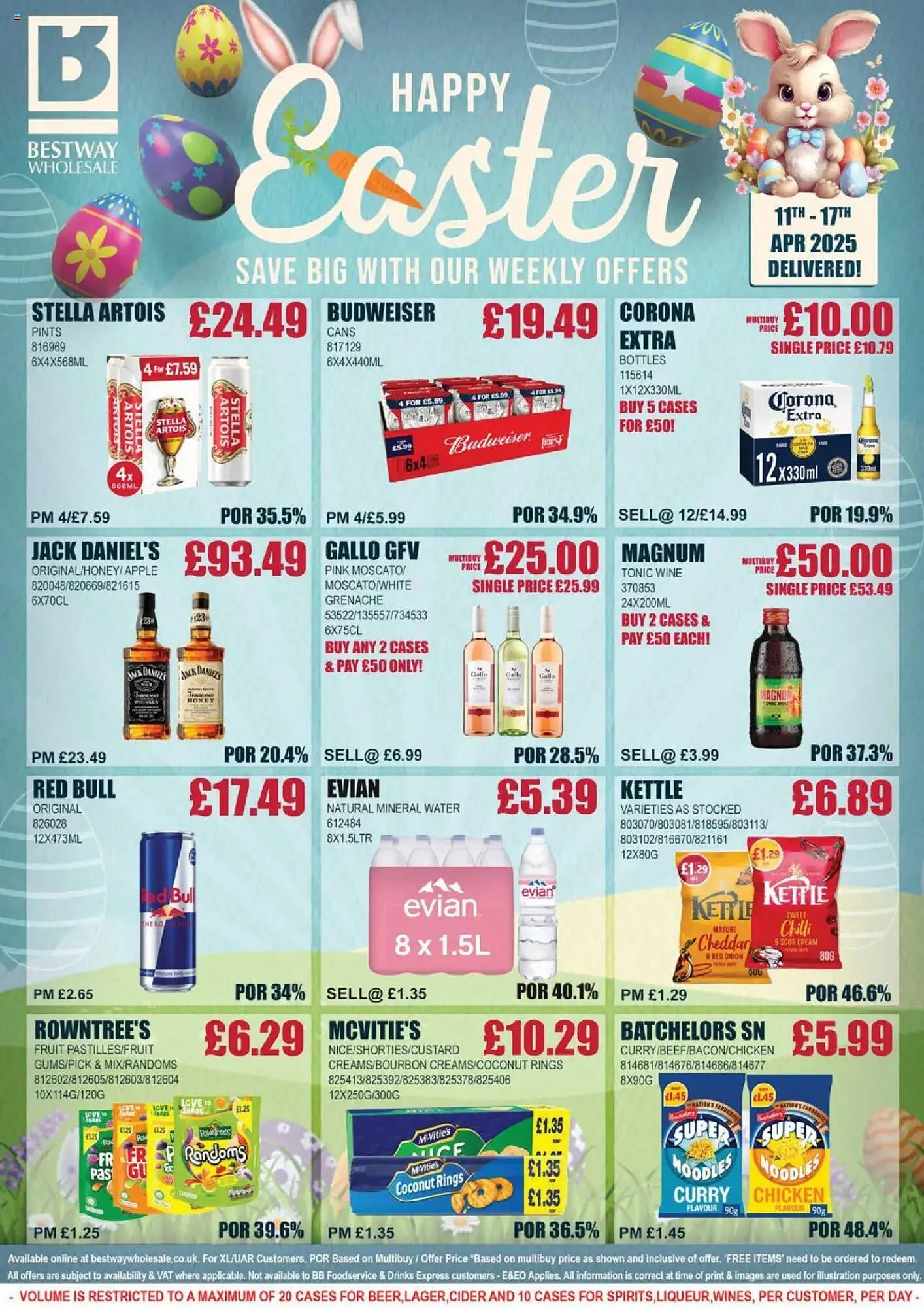 Bestway leaflet from 11 April to 17 April 2025 - Catalogue Page 1