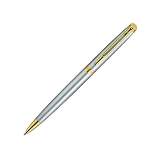 Waterman Hemisphere Gold Trim Stainless Steel Ball Pen
