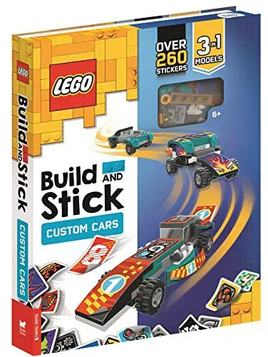LEGO (R) Build and Stick: Custom Cars (Includes LEGO (R) bricks, book and over 260 stickers) by LEGO (R)