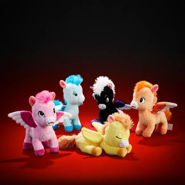 Peter Pegasus and Family Fantasia Disney100 Decades Small Soft Toy Set