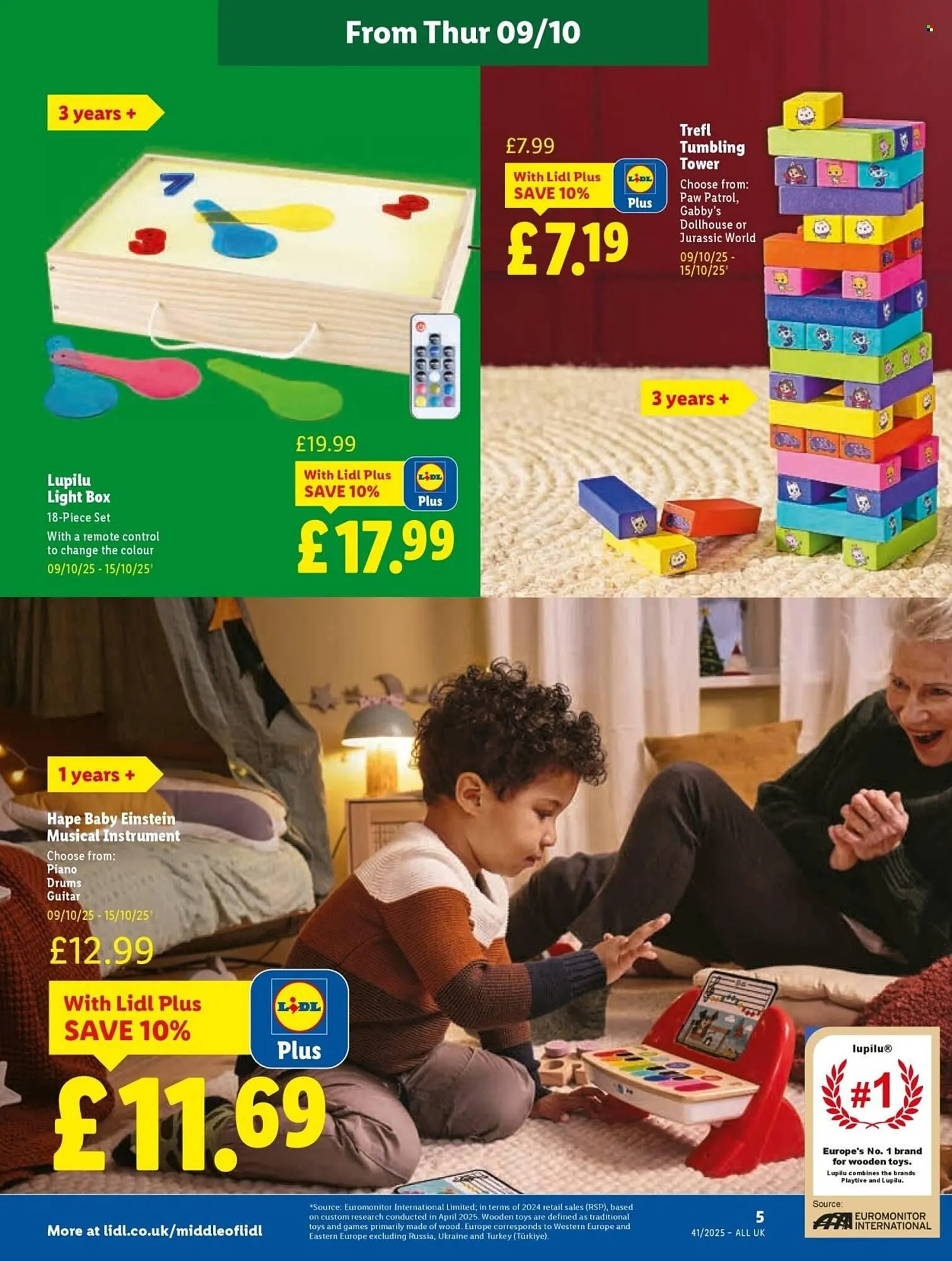 Lidl leaflet from 9 October to 15 October 2025 - Catalogue Page 5