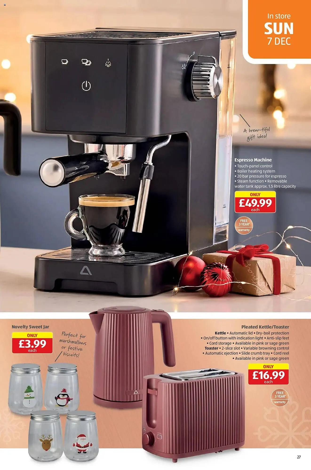 Aldi leaflet from 4 December to 8 December 2025 - Catalogue Page 27
