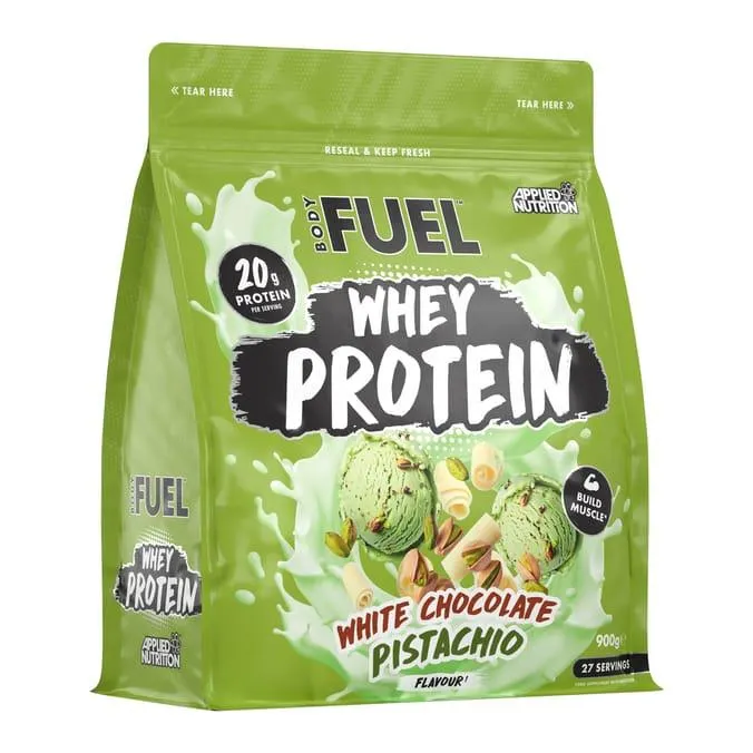 BodyFuel Whey Protein 900g - White Chocolate Pistachio