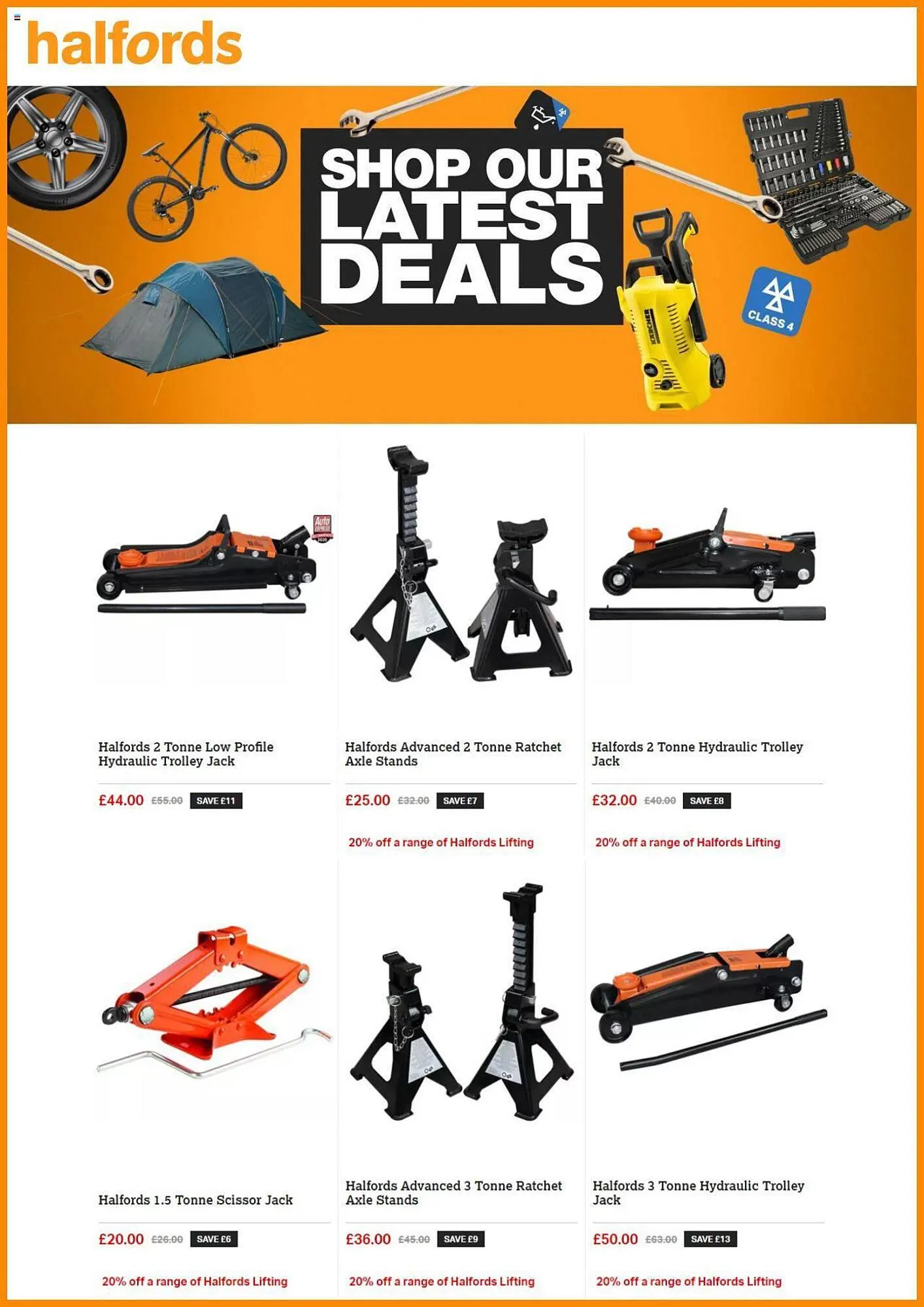 Halfords leaflet from 14 June to 31 August 2023 - Catalogue Page 3