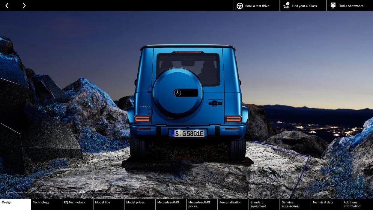 Mercedes Benz New G-Class from 8 August to 8 August 2025 - Catalogue Page 5