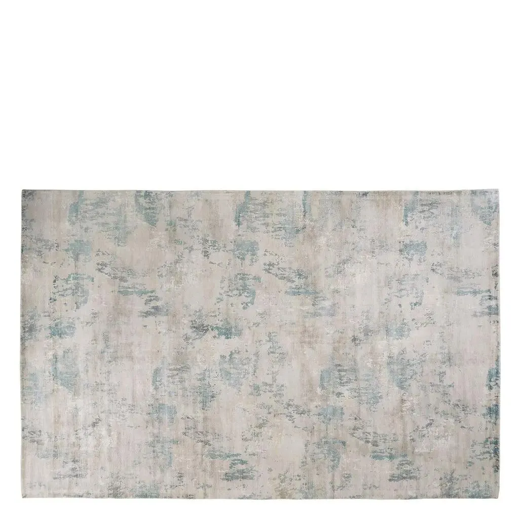 Impasto Celadon Rug