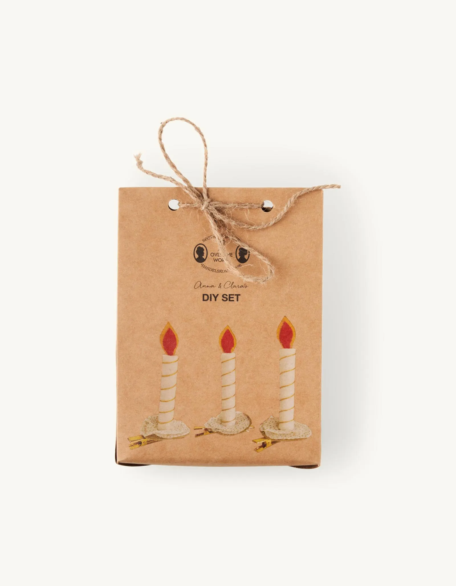 Candles on clips DIY-set