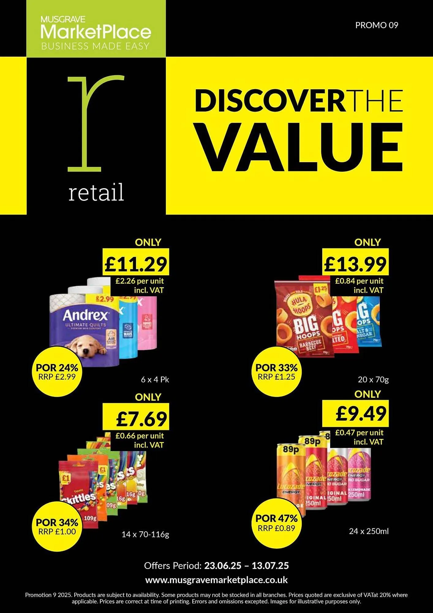 Musgrave MarketPlace leaflet - 1