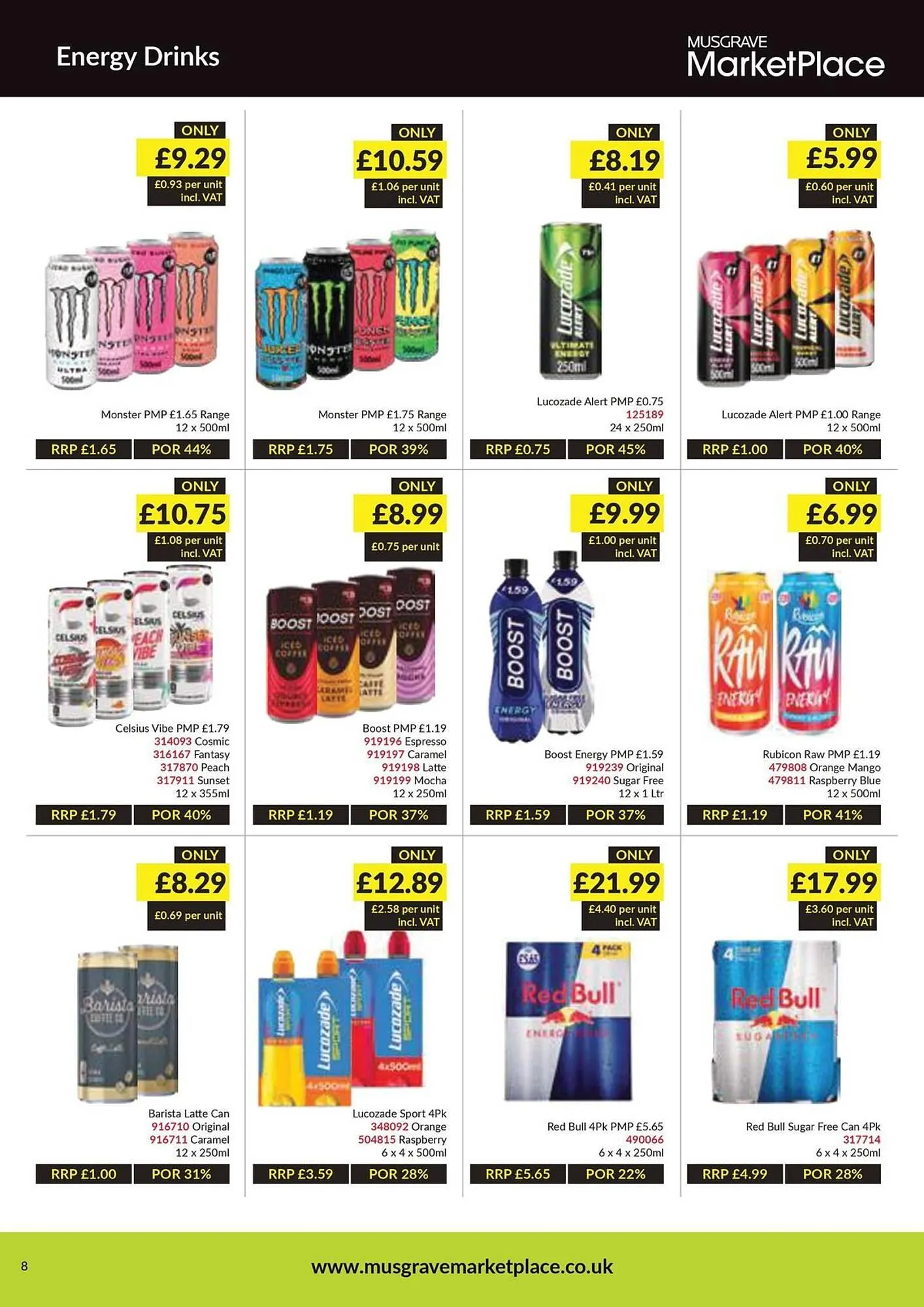 Musgrave MarketPlace leaflet from 14 July to 3 August 2025 - Catalogue Page 8
