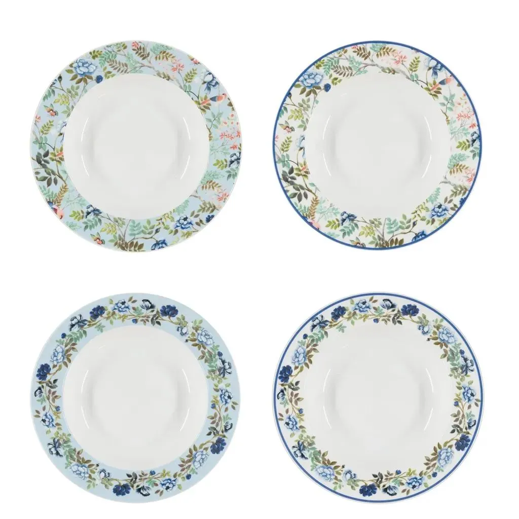 Porcelaine de Chine Pasta Bowls NEW