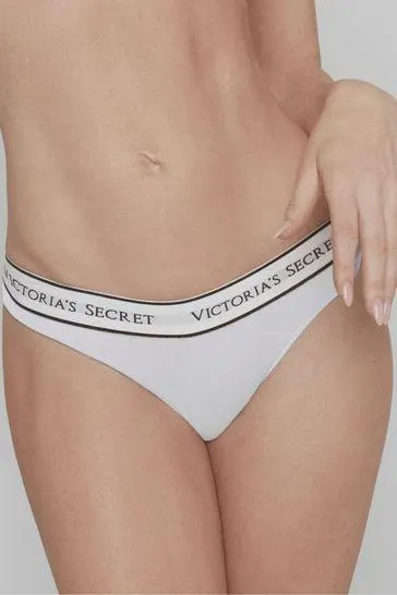 Stretch Cotton Logo Knickers