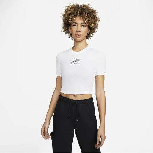 Nike Air Cropped T Shirt Ladies