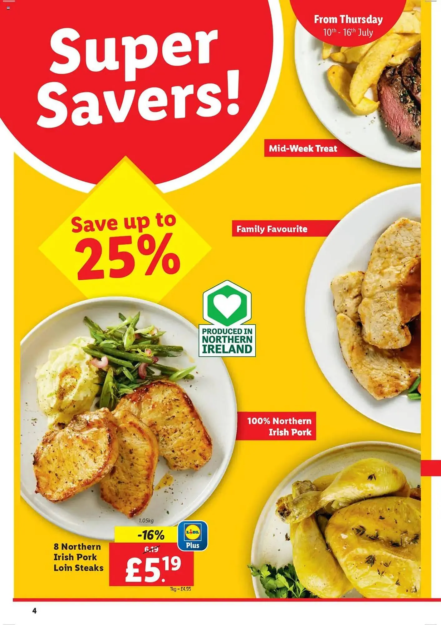 Lidl leaflet from 10 July to 17 July 2025 - Catalogue Page 4