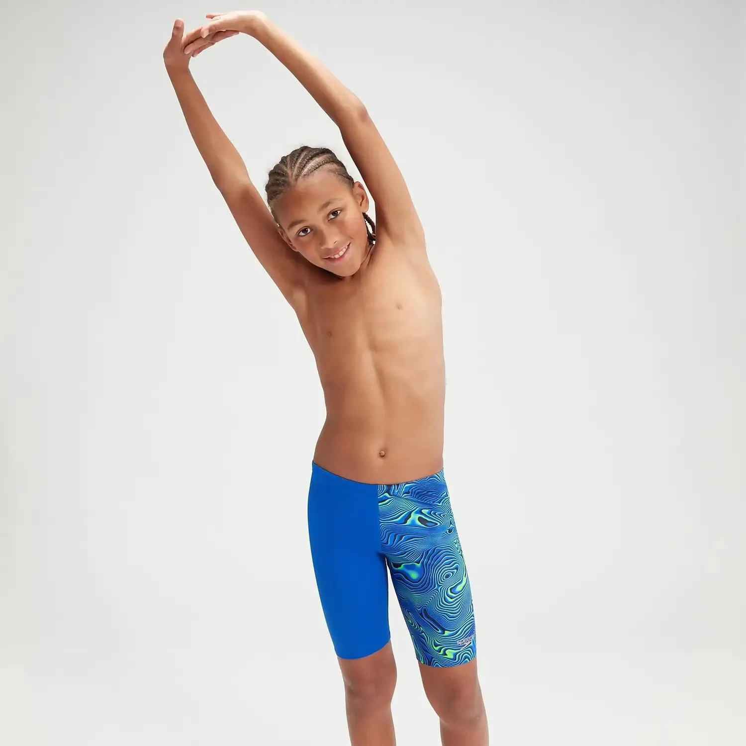 Boys' Allover Digital Jammer Blue/Navy