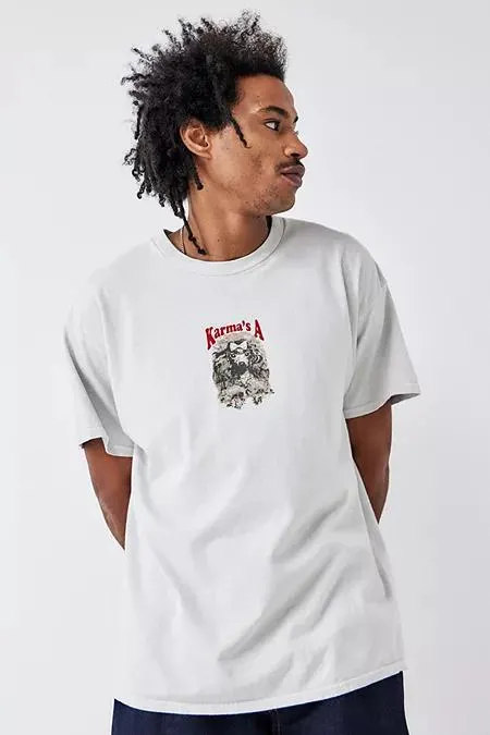 UO White Karma's A Dog T-Shirt
