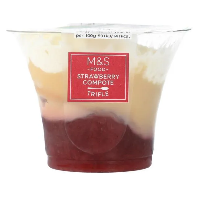 M&S Strawberry Compote Trifle