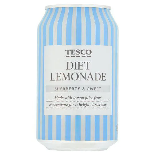 Tesco Diet Lemonade 330Ml