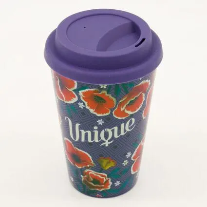 Blue Frida Kahlo Travel Mug 350ml