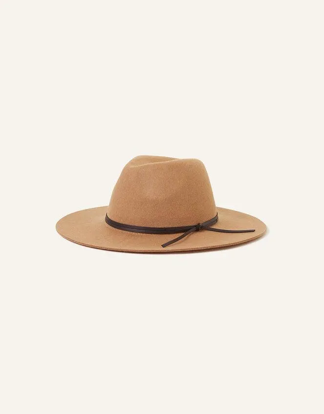 Wool Fedora Camel
