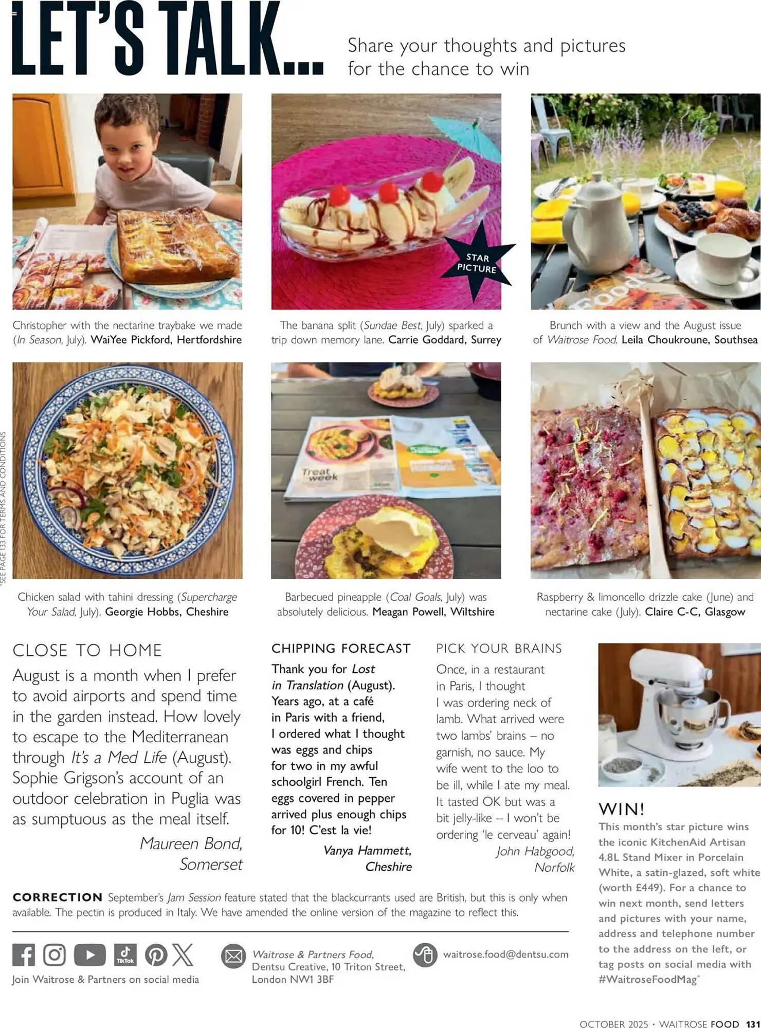 Waitrose catalogue from 1 October to 1 November 2025 - Catalogue Page 131