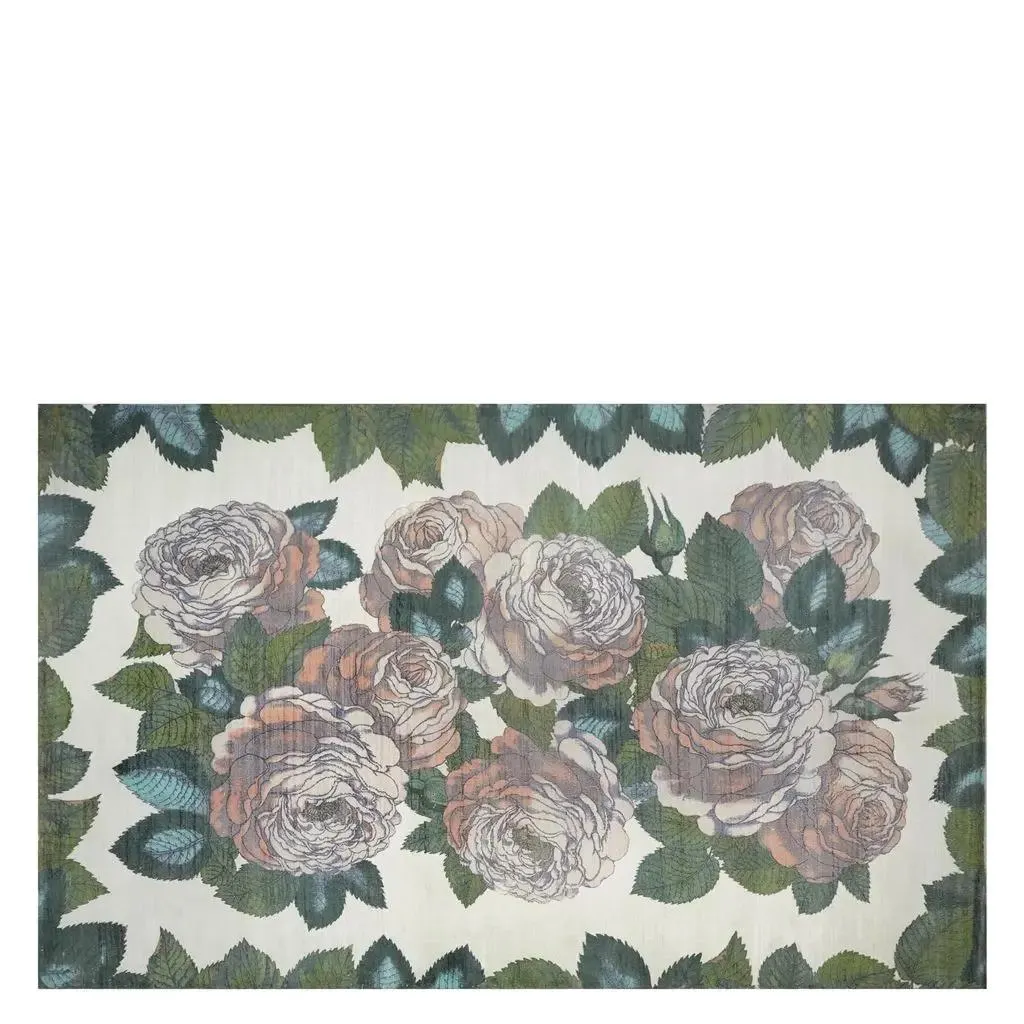 The Rose Sepia Rug