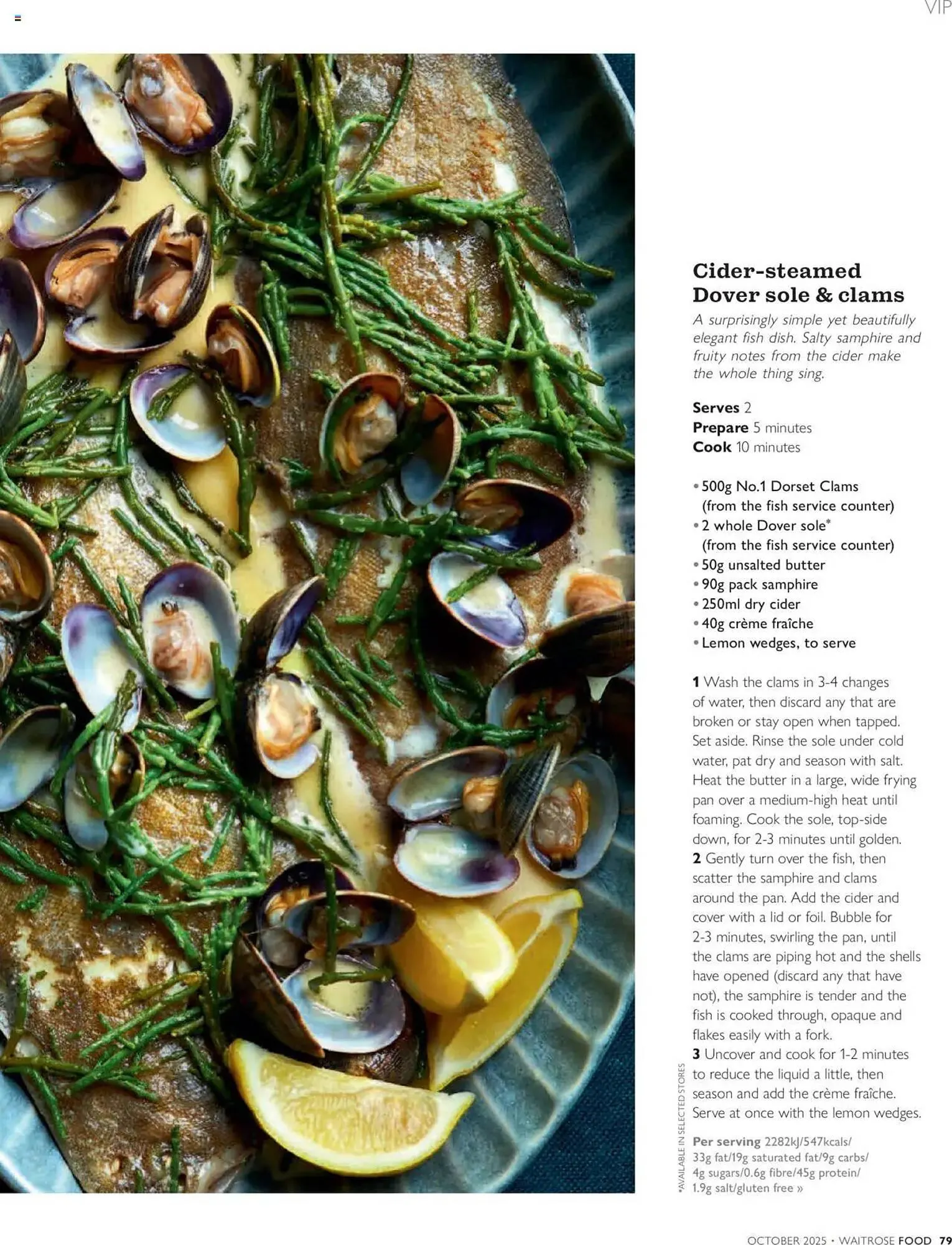 Waitrose catalogue from 1 October to 1 November 2025 - Catalogue Page 79