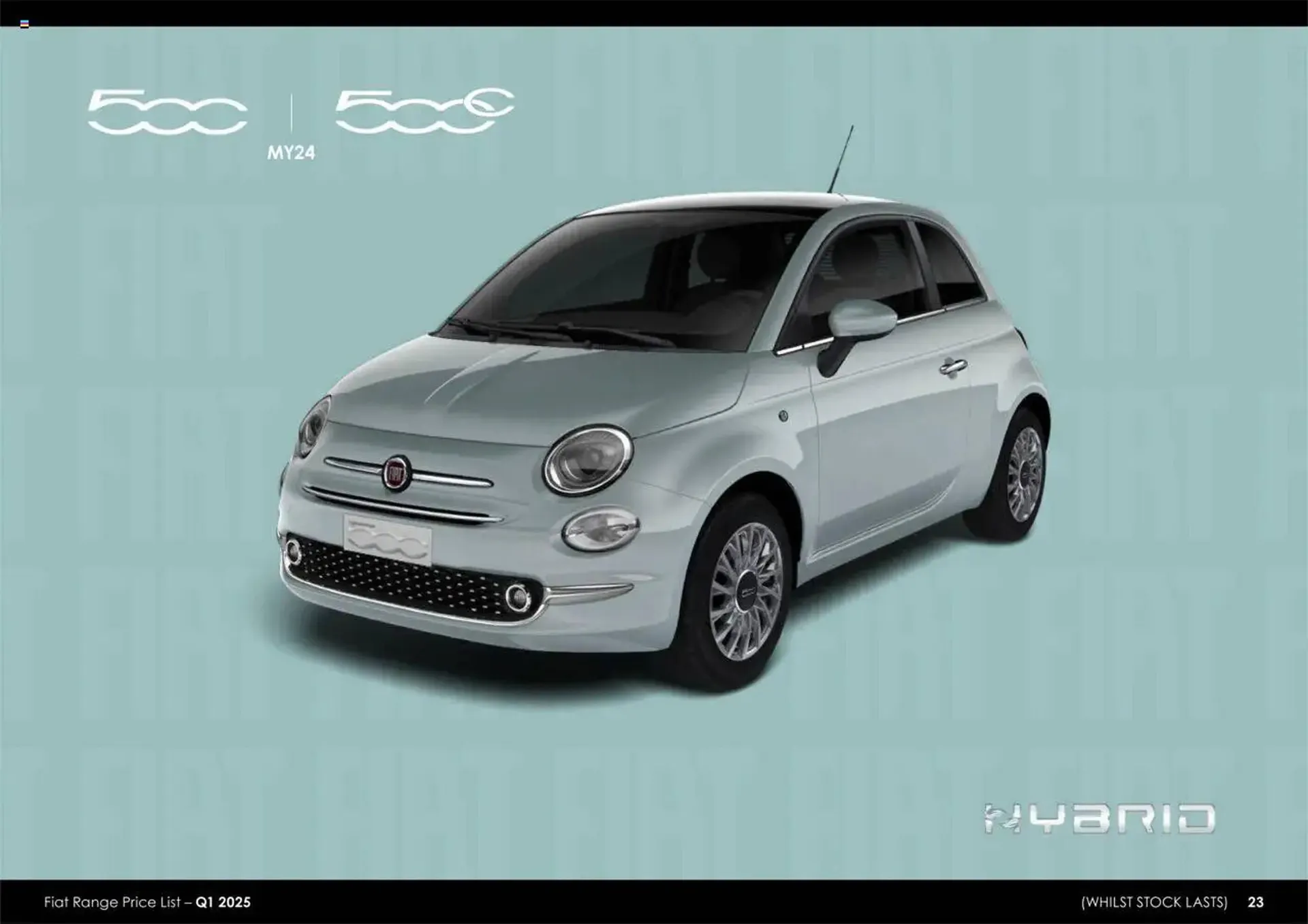 Fiat leaflet from 1 July to 1 April 2026 - Catalogue Page 23