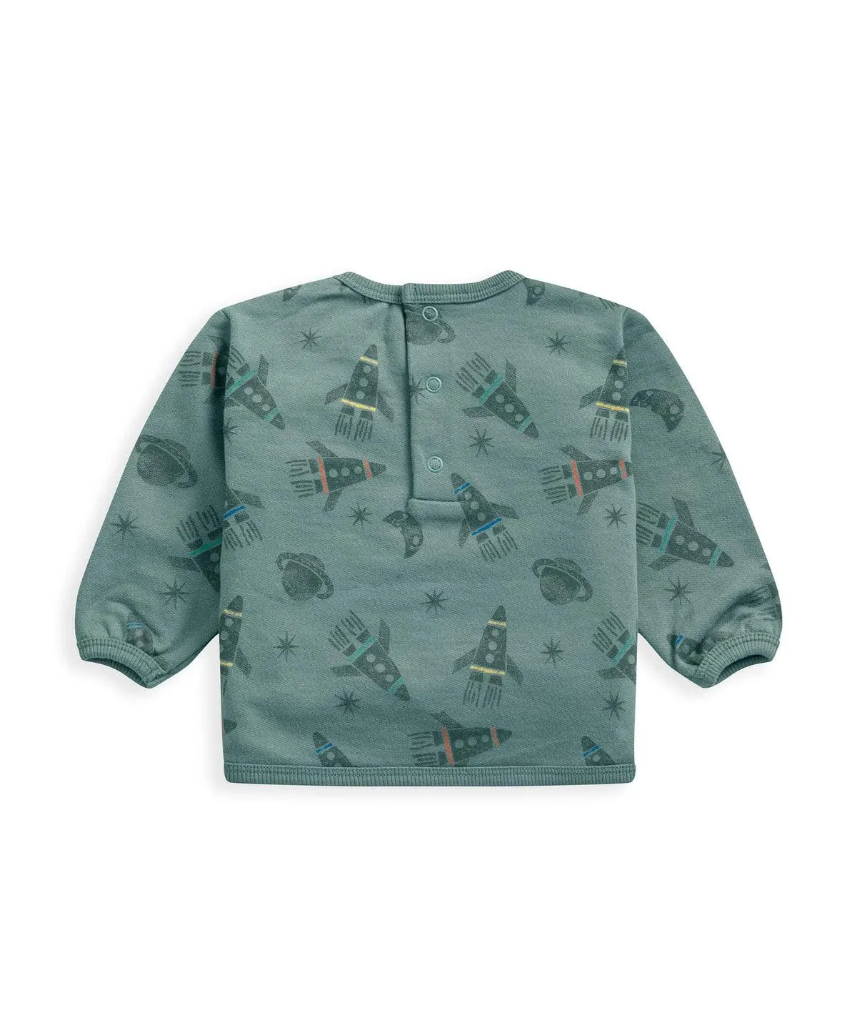 Rocket Print Sweatshirt - Green