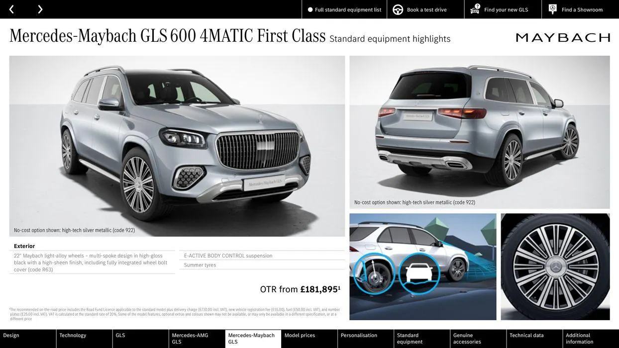 Mercedes Benz New GLS from 10 August to 10 August 2025 - Catalogue Page 30