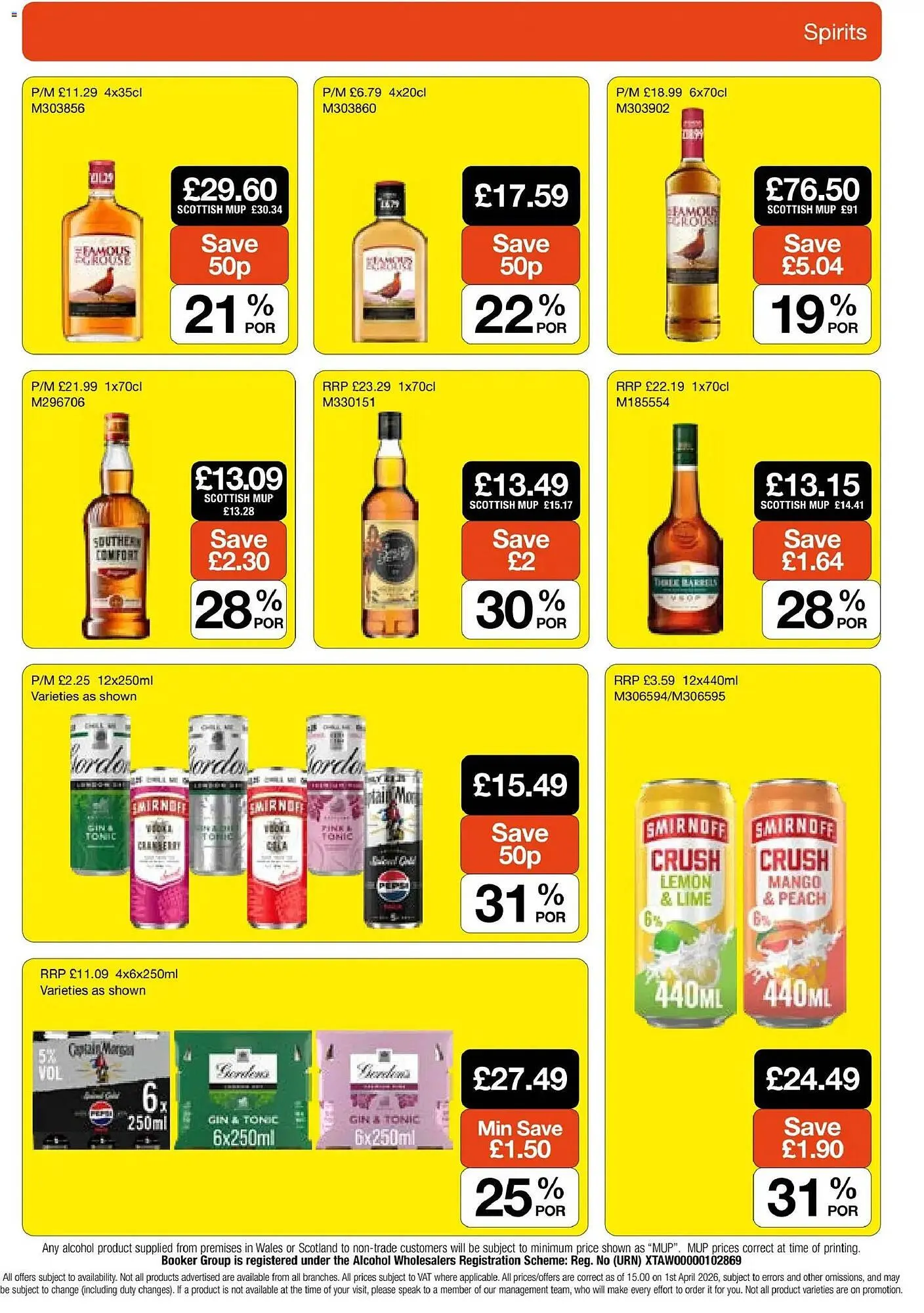 Booker Wholesale brochure from 22 April to 19 May 2026 - Catalogue Page 17