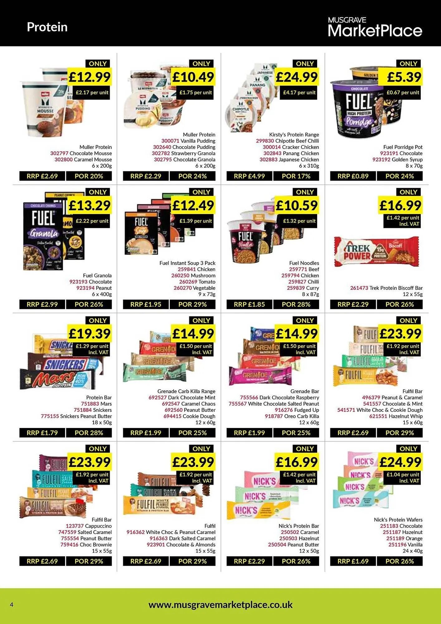 Musgrave MarketPlace leaflet from 5 January to 25 January 2026 - Catalogue Page 4