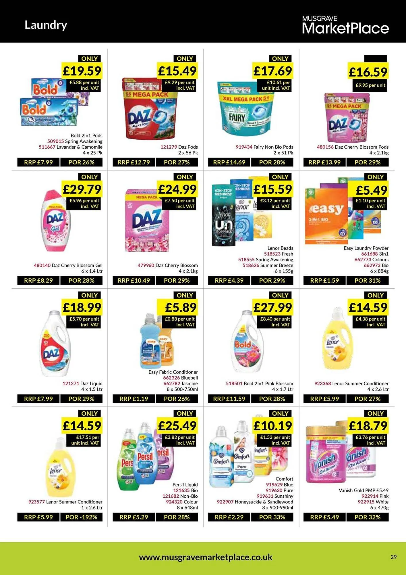 Musgrave MarketPlace leaflet from 23 June to 13 July 2025 - Catalogue Page 29