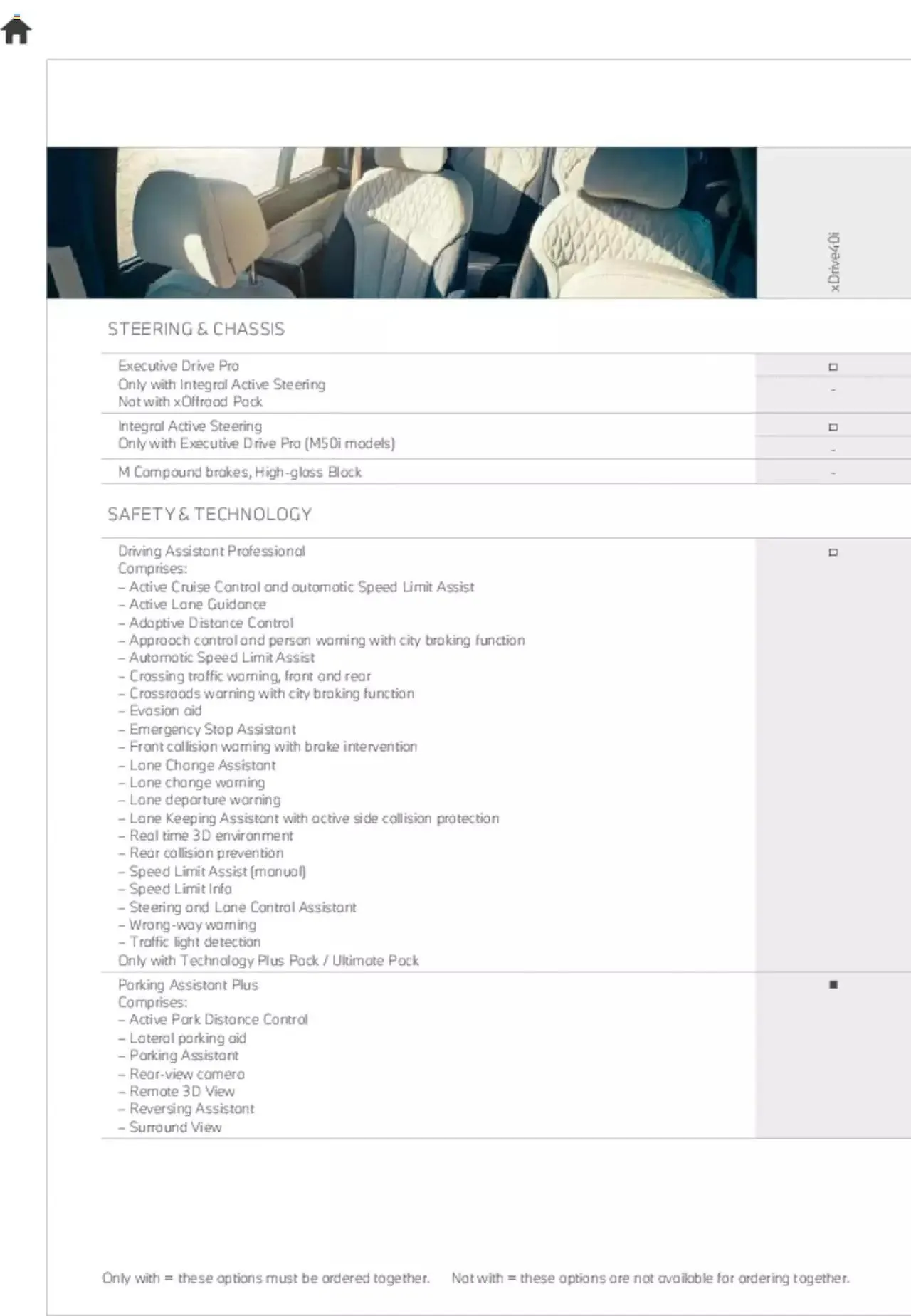 BMW - X7 Brochure from 21 January to 31 December 2023 - Catalogue Page 61