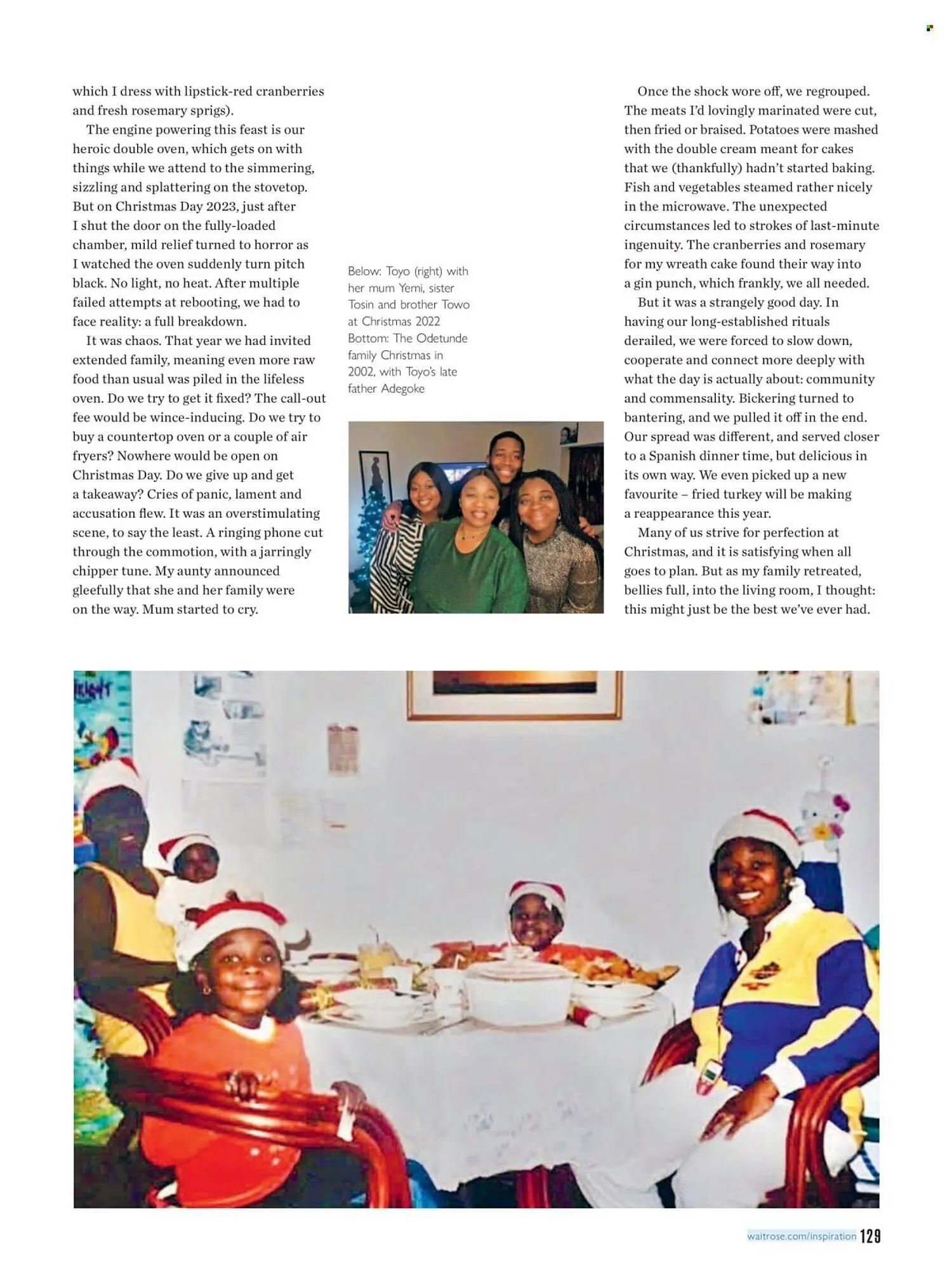 Waitrose catalogue from 1 December to 31 December 2025 - Catalogue Page 129