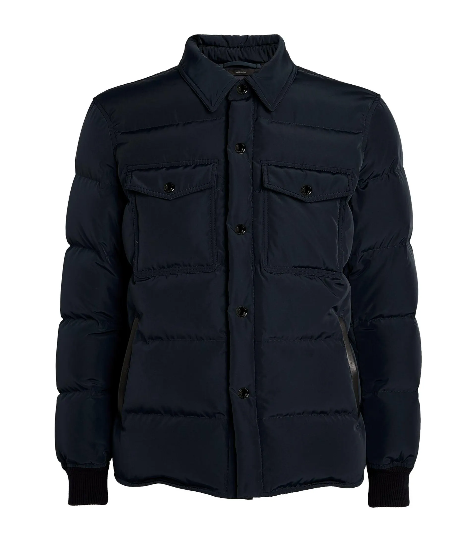 Press-Stud Puffer Jacket