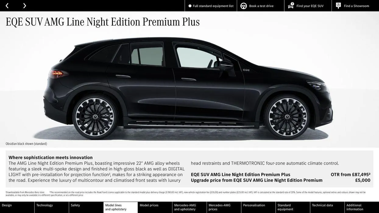 Mercedes Benz New EQE SUV from 24 August to 24 August 2025 - Catalogue Page 27