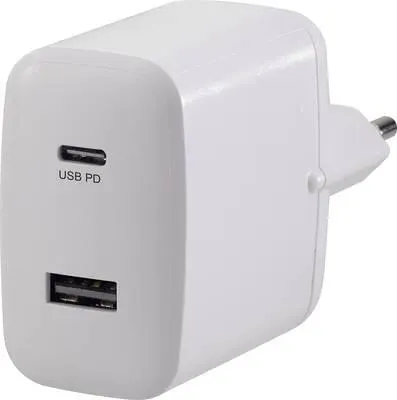 VOLTCRAFT UC-2ACX001 VC-11501480 USB charger Mains socket Max. output current 3000 mA 2 x USB, USB-C® socket USB Power D