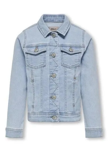 ONLY Girls Blue Denim Jacket (7-14yrs) - Age 10 Years