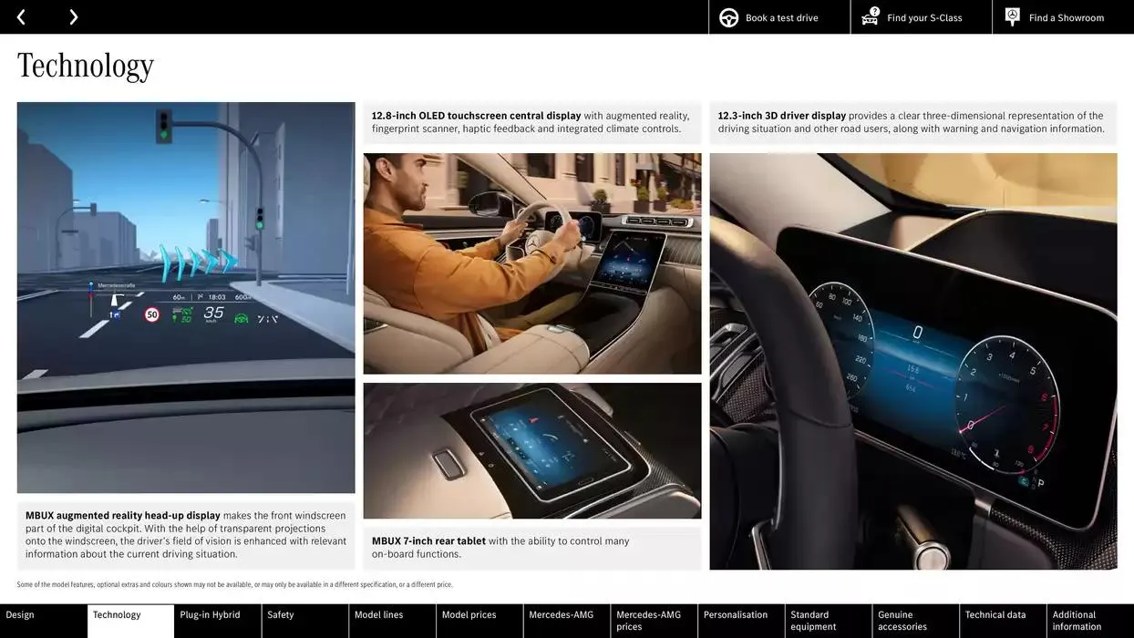Mercedes Benz S-Class Saloon from 9 October to 9 October 2025 - Catalogue Page 8