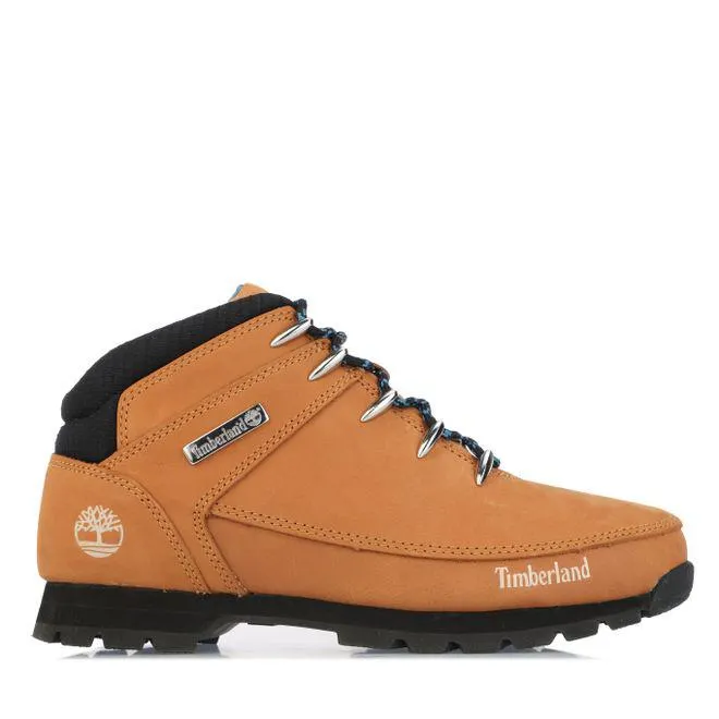 Timberland Mens Euro Sprint Hiker Boots in Wheat