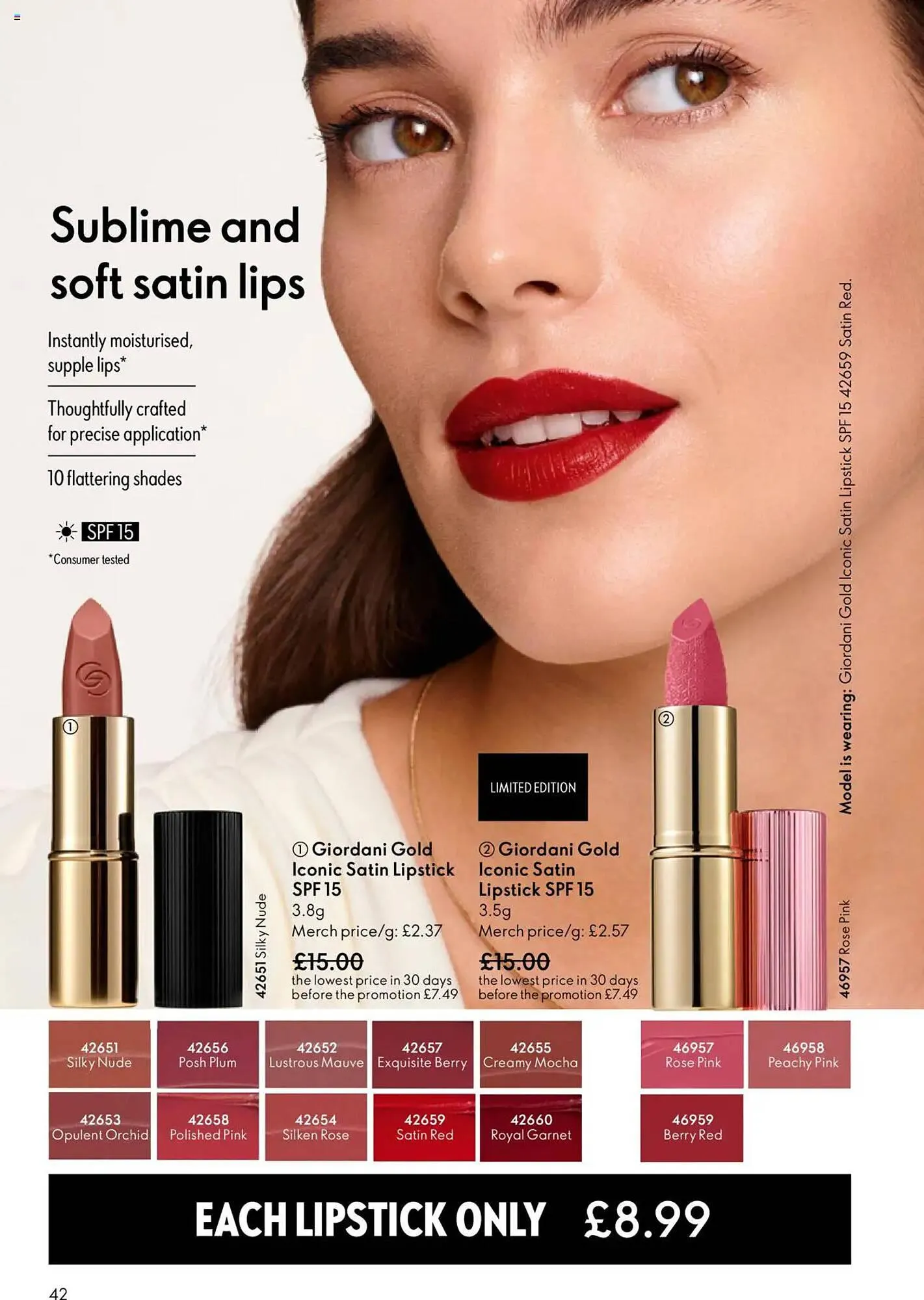 Oriflame catalogue from 22 October to 11 November 2025 - Catalogue Page 42