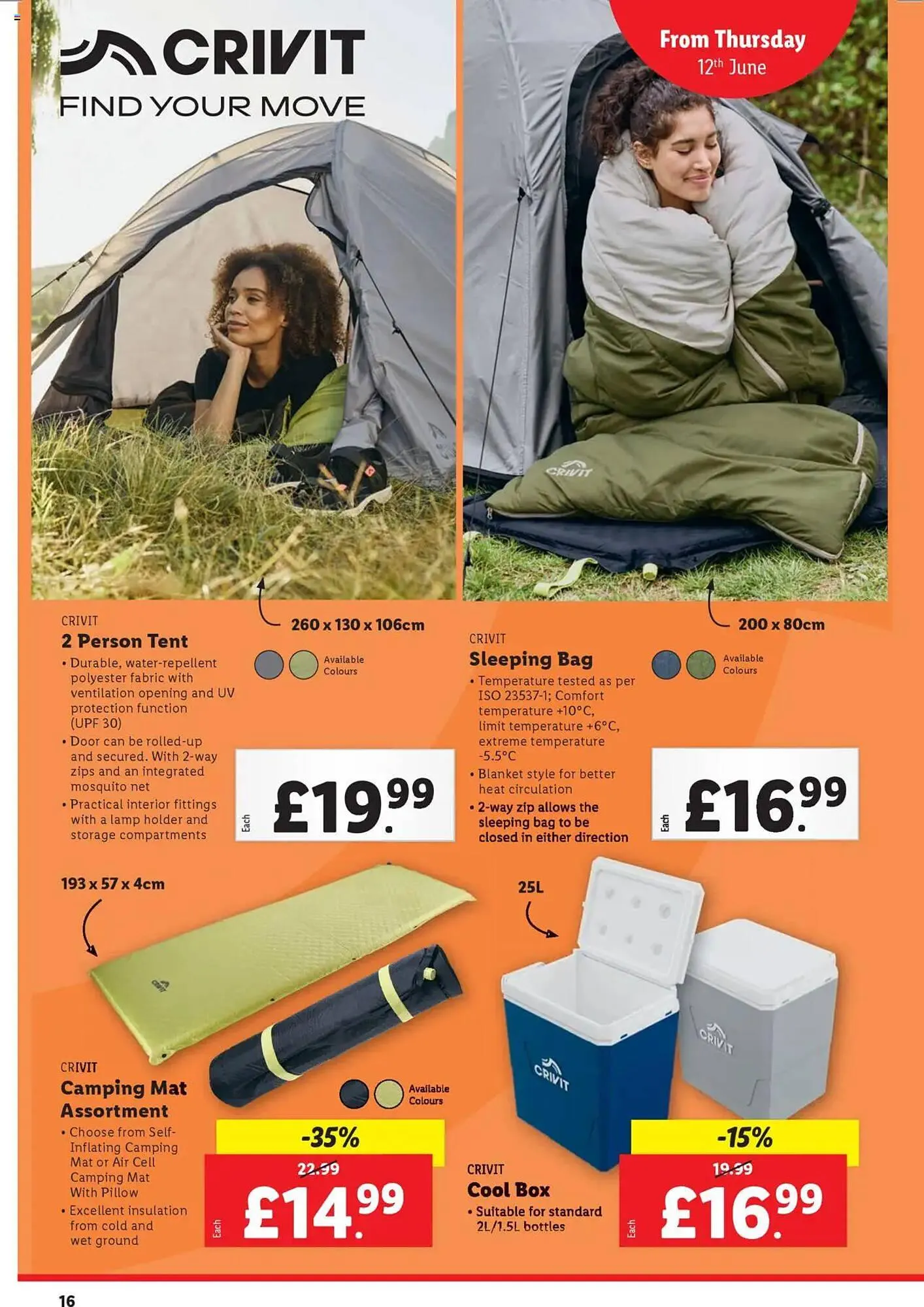 Lidl leaflet from 12 June to 18 June 2025 - Catalogue Page 16