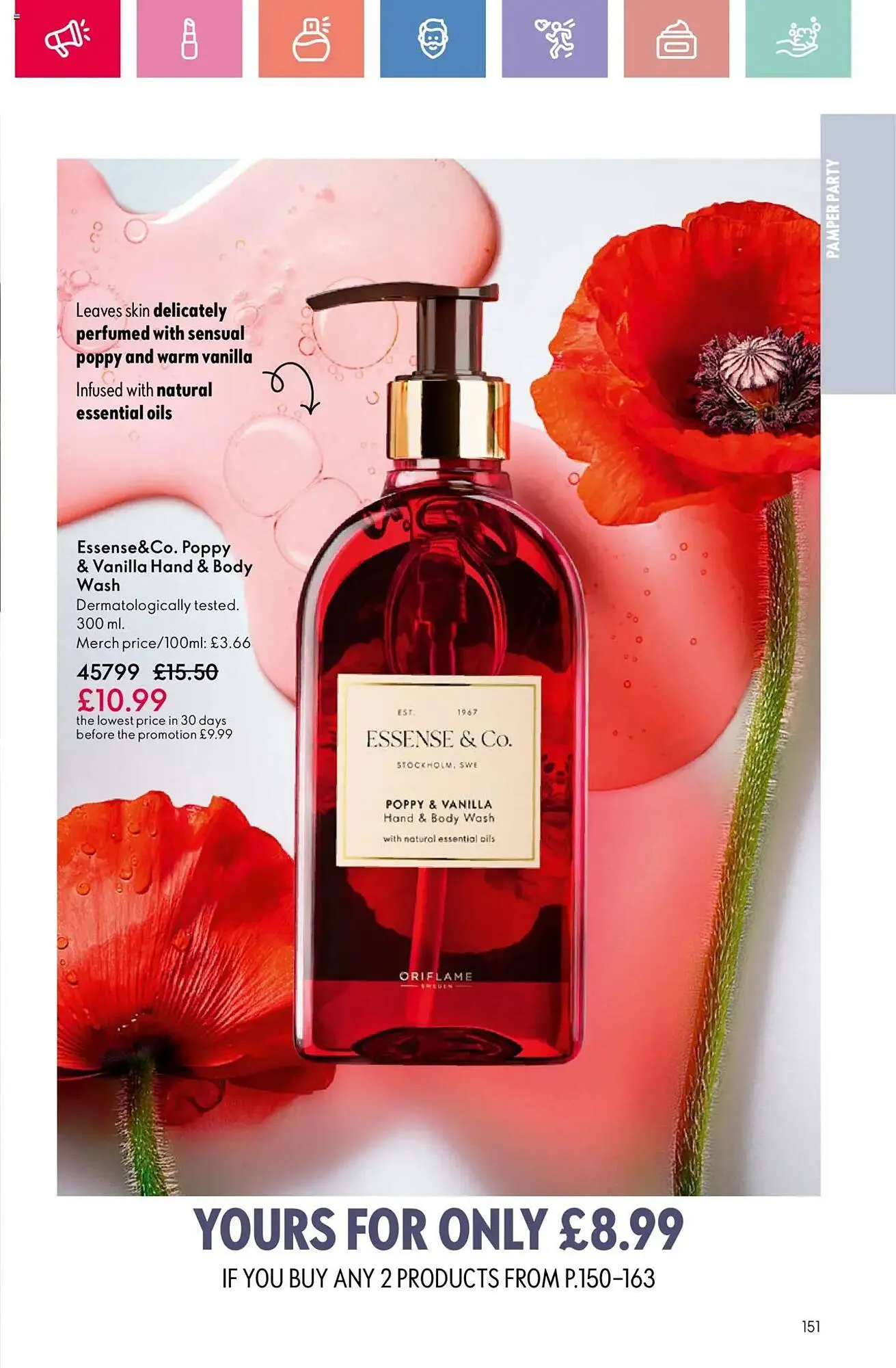 Oriflame leaflet from 31 July to 20 August 2025 - Catalogue Page 151