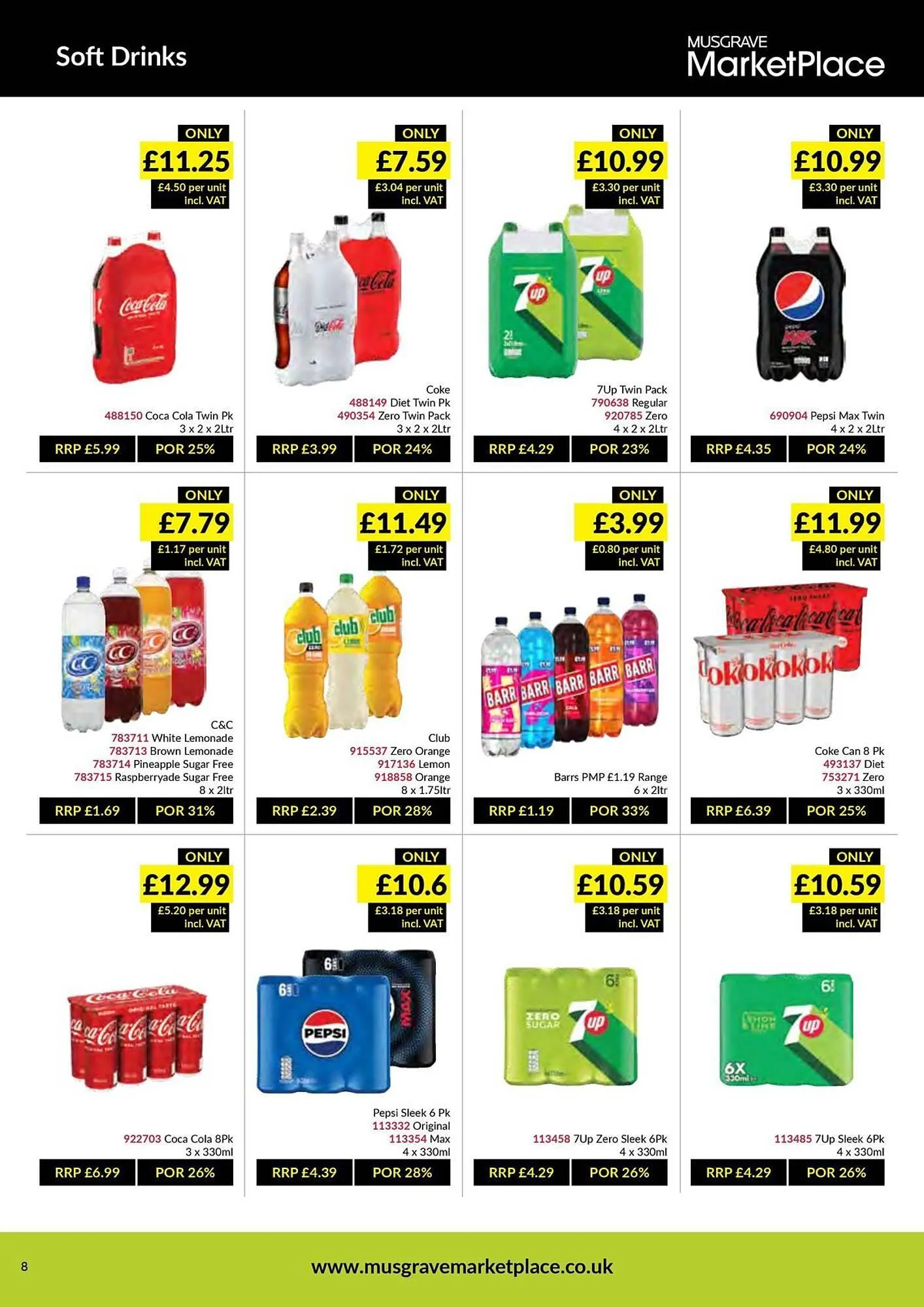 Musgrave MarketPlace leaflet from 27 October to 16 November 2025 - Catalogue Page 8