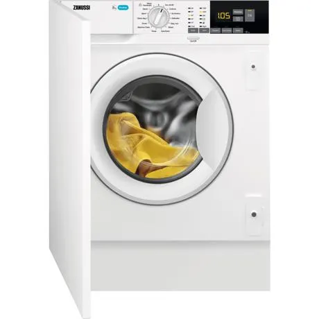 Zanussi ZW84PCBI 8kg 1400 Spin Built In Washing Machine - White