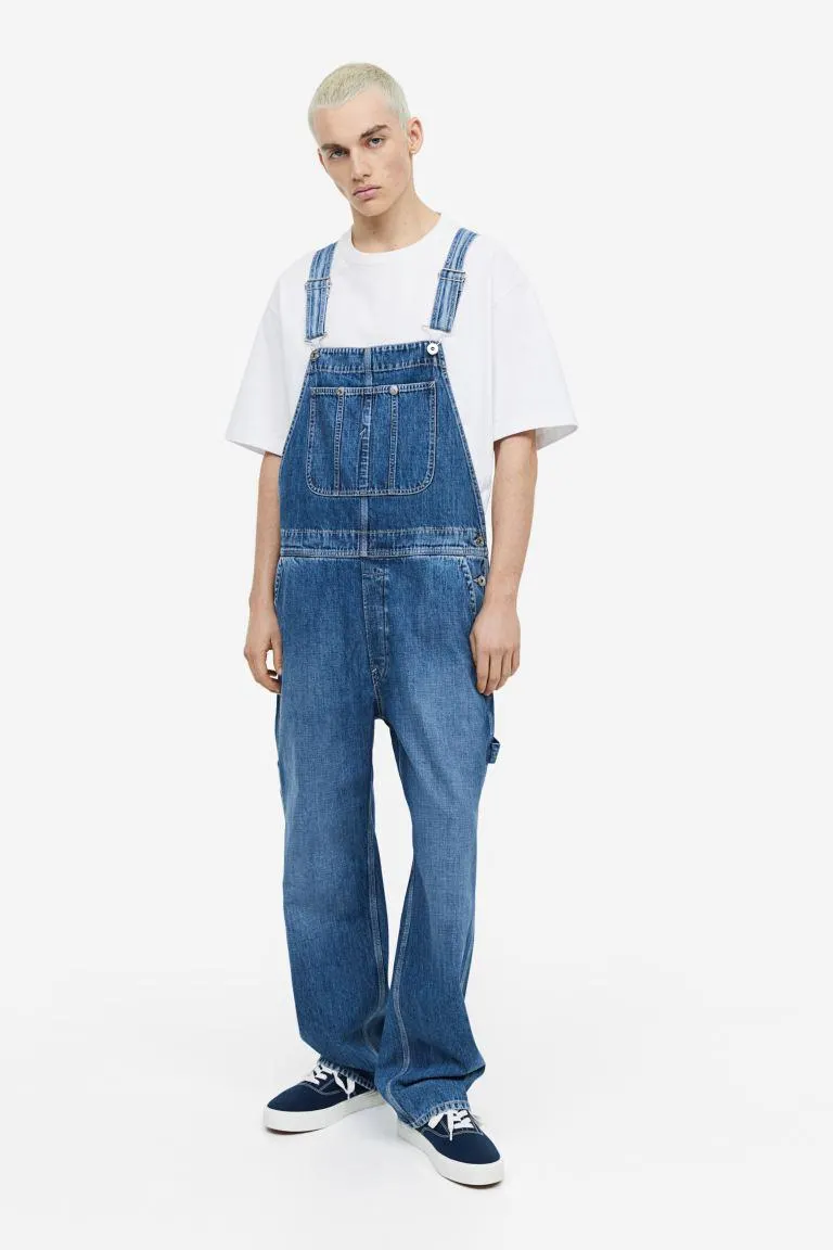 Relaxed Fit Denim dungarees