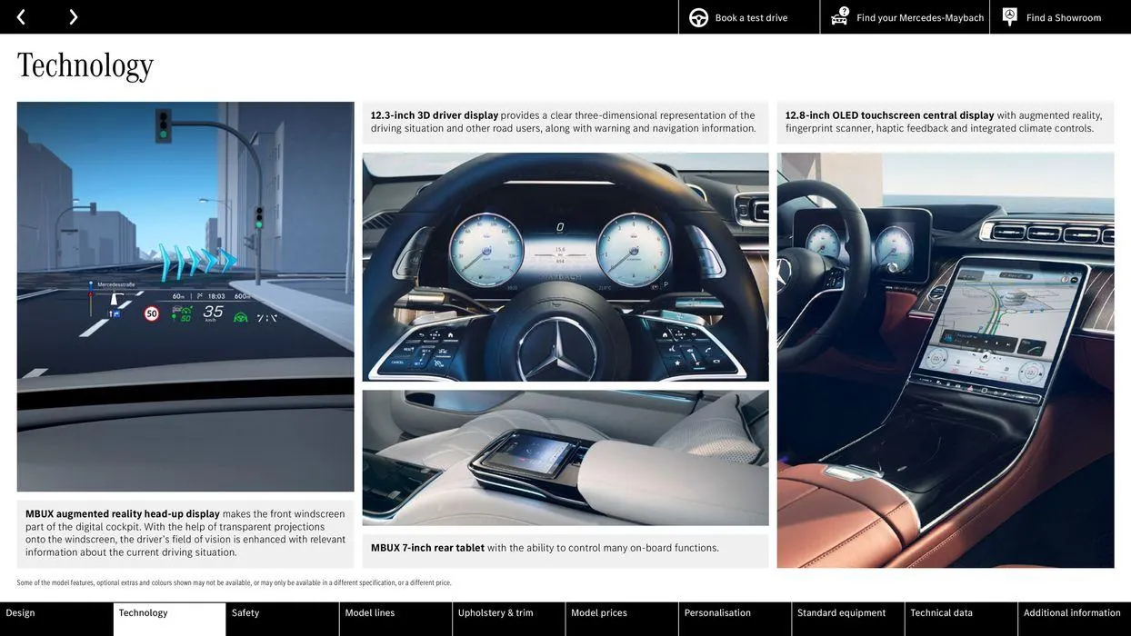 Mercedes-Maybach S-Class from 2 May to 30 November 2024 - Catalogue Page 11