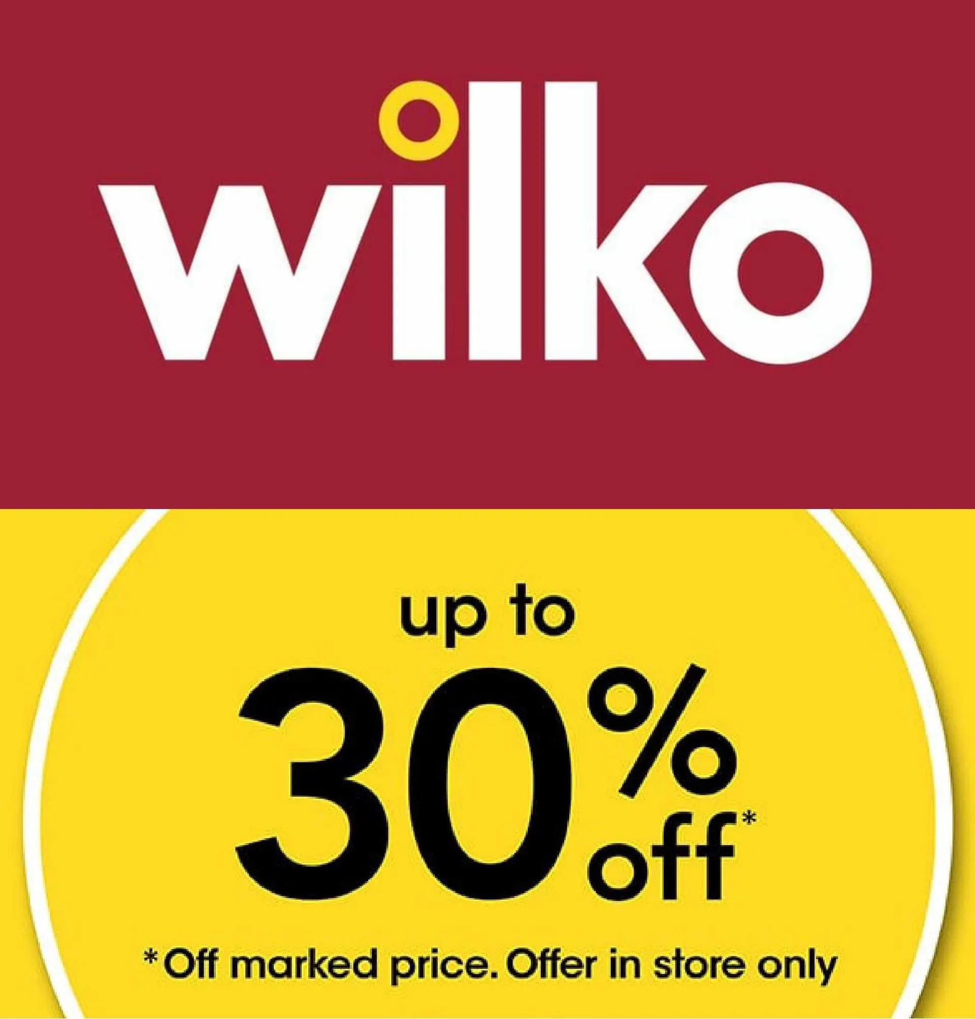 Wilko Catalog from 29 August to 29 September 2023 - Catalogue Page 1