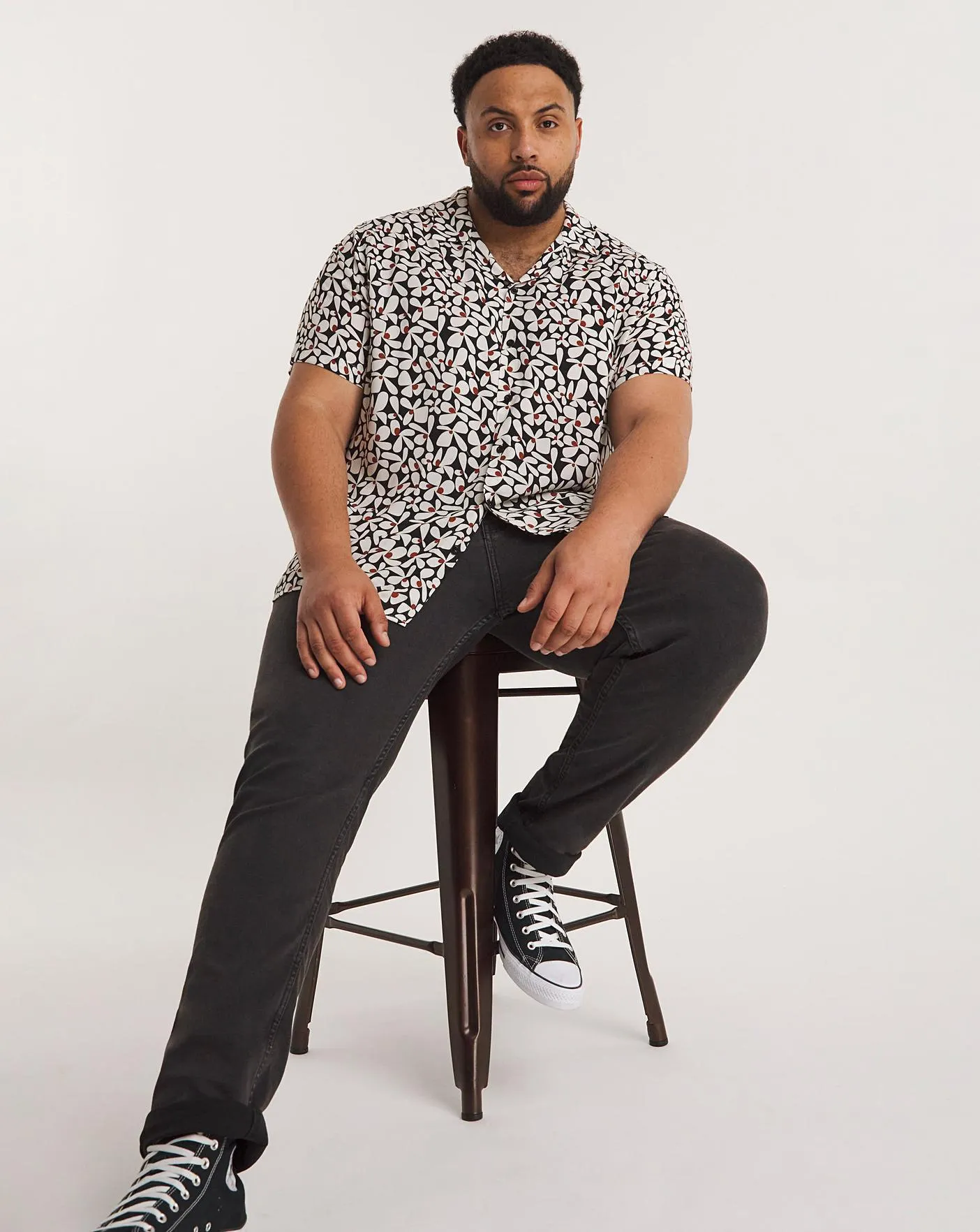 Short Sleeve Ecovero Print Shirt